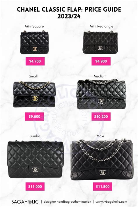 chanel 2019 prices|chanel price list.